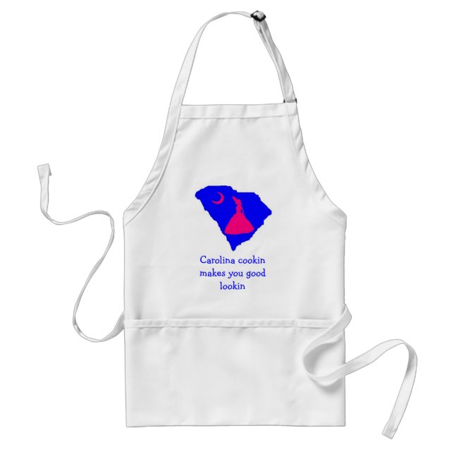 csom southern belle, Carolina cookin makes you ... Standard Apron (Front)