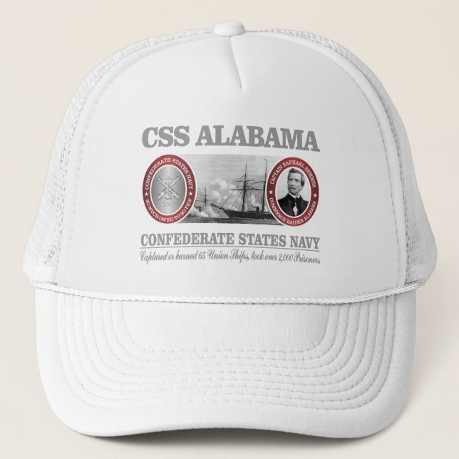 CSS Alabama (CSN) Trucker Hat (Front)