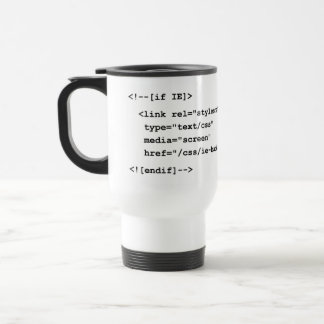 CSS IE hacks Travel Mug
