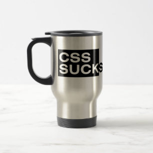 CSS Sucks Travel Mug