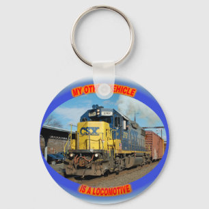 CSX Locomotive Key Ring