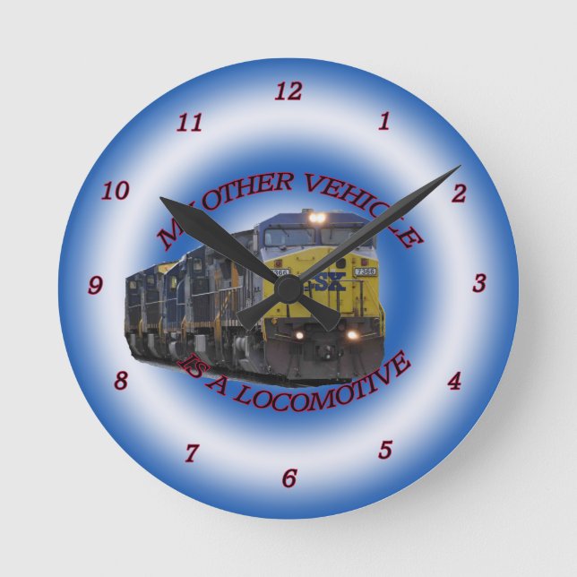 CSX My Other Vehicle Clock (Front)