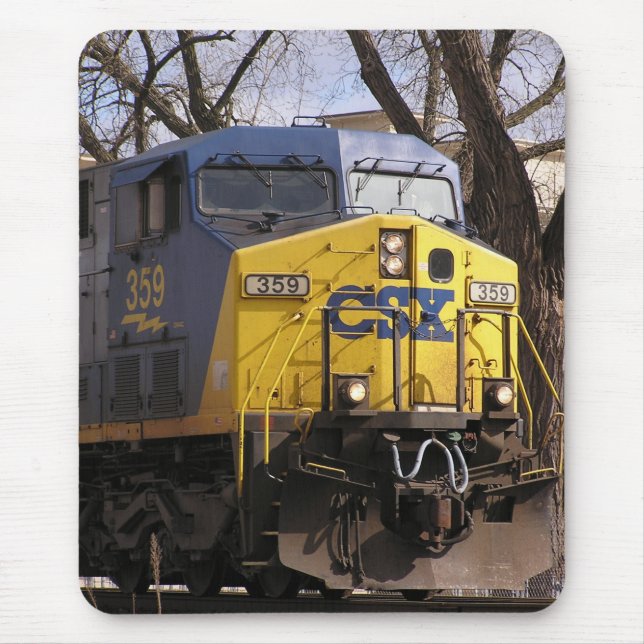 CSX Train Mouse Mat (Front)