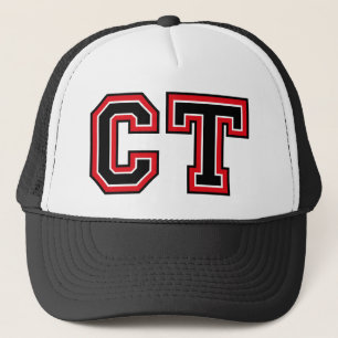 'CT' Monogram Trucker Hat