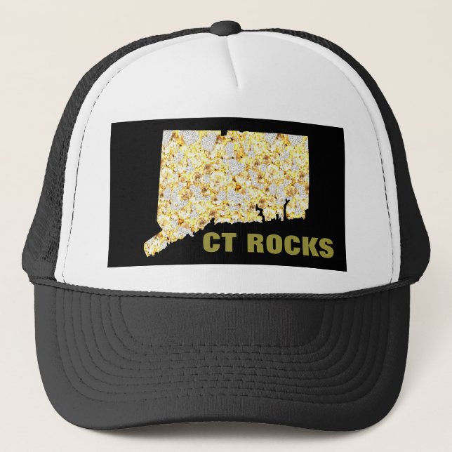 CT ROCKS TRUCKER HAT (Front)