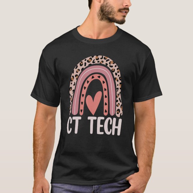 CT Tech Computed Tomography Technologist Radiology T-Shirt (Front)