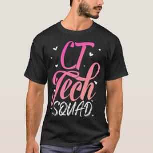 CT Tech Squad T Radiology CT Cat Scan Gift T-Shirt