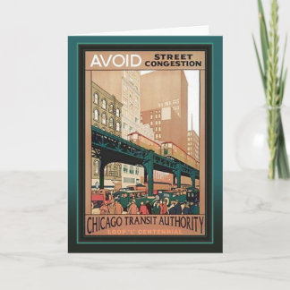 CTA Loop Centennial Chicago Card