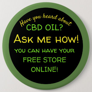 CTFO for independant distributors 6 Cm Round Badge