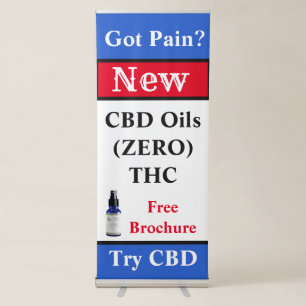 CTFO Quick Set Up Display Retractable Banner