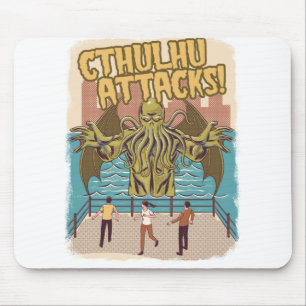 Cthulhu Attacks! Mouse Mat