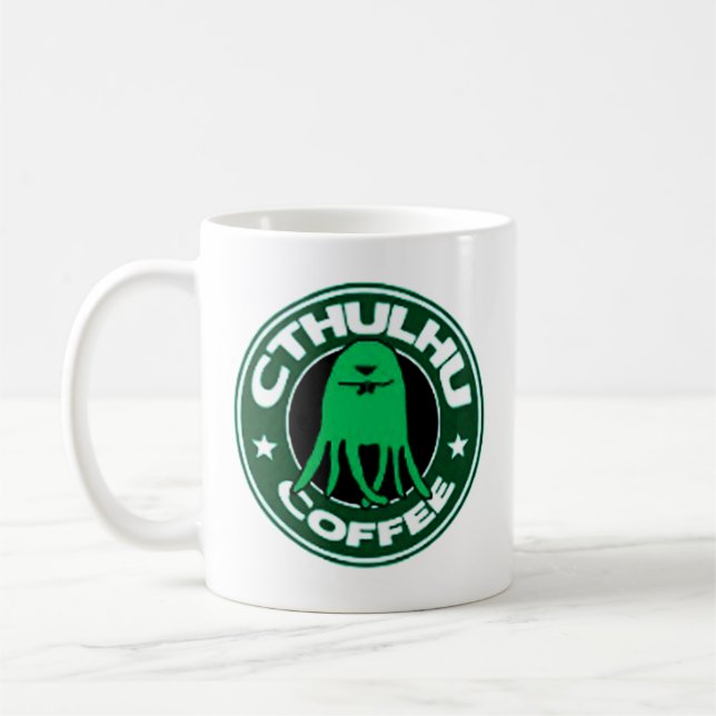 Cthulhu Coffee Coffee Mug (Left)