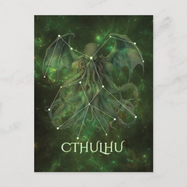 Cthulhu Constellation Postcard (Front)
