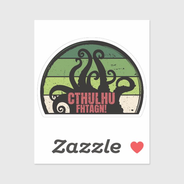 Cthulhu Fhtagn Vintage (Sheet)