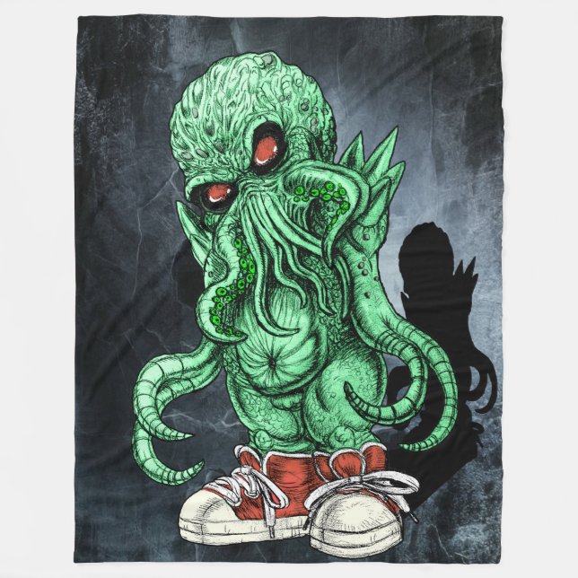 Cthulhu FLEECE BLANKET (Front)