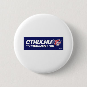 Cthulhu for President Button
