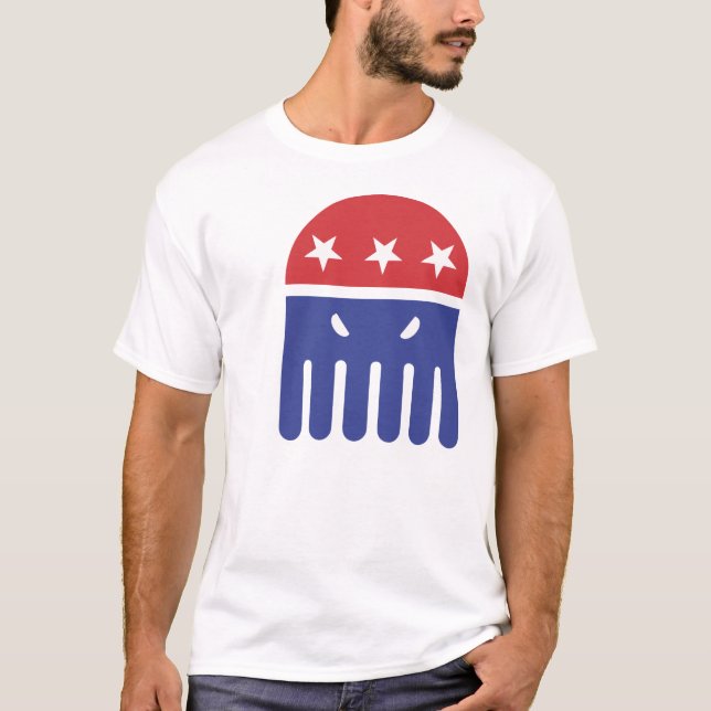 Cthulhu For President Icon T-Shirt (Front)