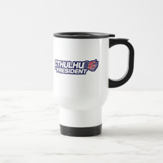 cthulhu for president travel mug