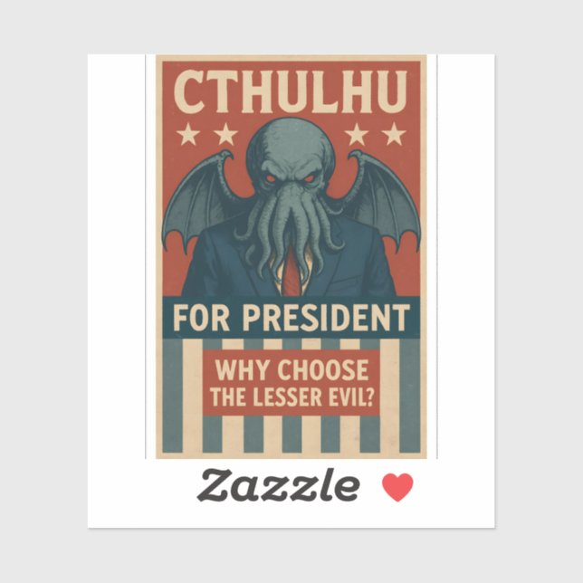 Cthulhu for President: Why Choose the Lesser Evil? (Sheet)