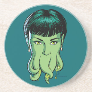 Cthulhu Girl Coaster