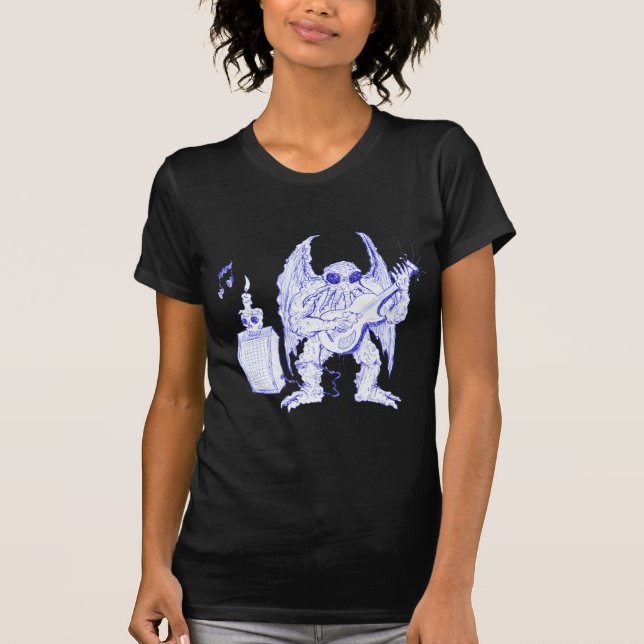 Cthulhu Guitar T-Shirt (Front)