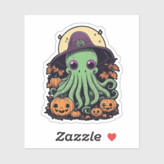 Cthulhu Halloween Madness - Kawaii Purple Witch