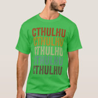 Cthulhu Horror Necronomicon Monster vintage