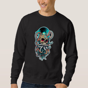 Cthulhu Hunter Of The Shadows Horror Sweatshirt