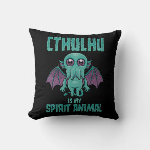 Cthulhu Is My Spirit Animal Cushion