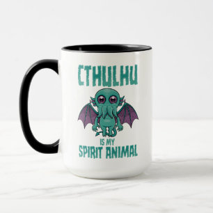 Cthulhu Is My Spirit Animal Mug
