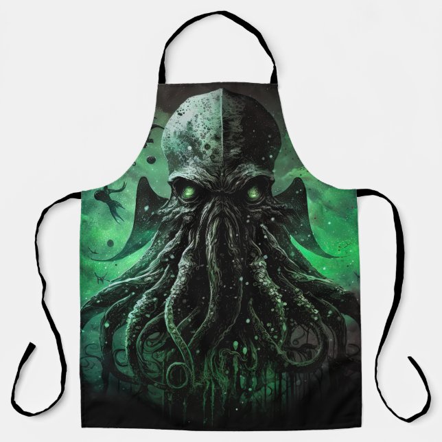Cthulhu Kitchen Apron (Front)