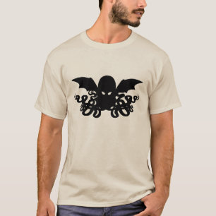 Cthulhu Long Sleeve T-Shirt - Black