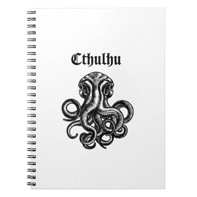 Cthulhu Lord - Saviour Lovecraft Notebook (Front)