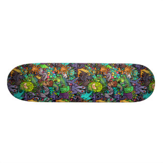Cthulhu Lovecraft Mythos Chibi Bestiary Skateboard