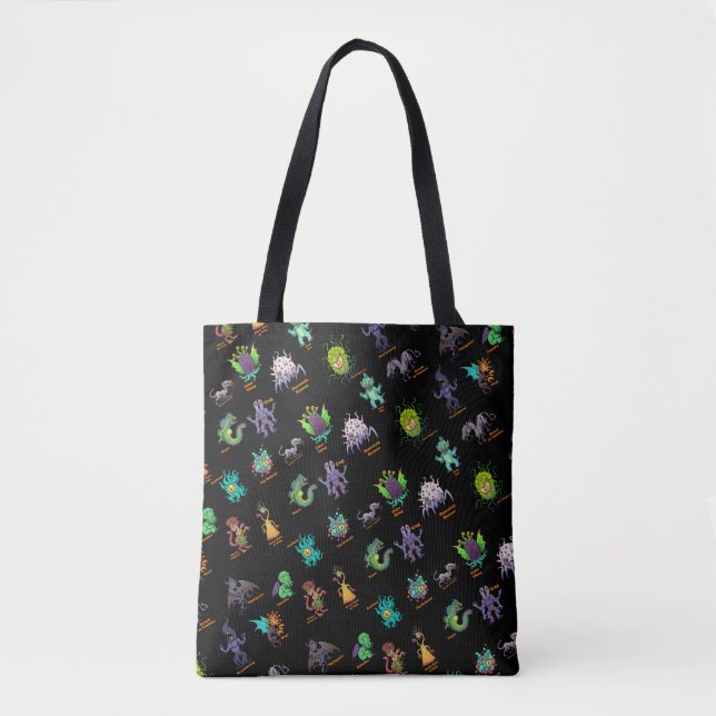 Cthulhu Lovecraft Mythos Chibi Bestiary Tote Bag (Front)