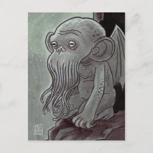 Cthulhu Monkey Postcards