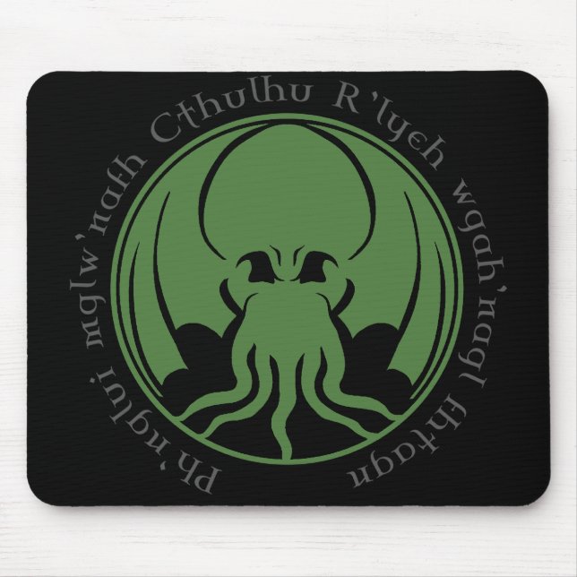 Cthulhu Mouse Mat (Front)