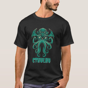 Cthulhu Mythos Illustration of Cthulhu Death May D T-Shirt