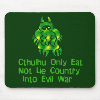 Cthulhu Only Eats Mouse Mat