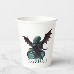 Cthulhu Paper Cups