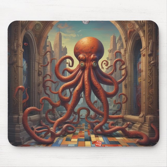 Cthulhu Paradise Lost Mouse Mat (Front)