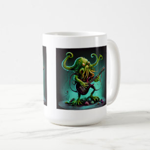Cthulhu Rock 'n Roll Classic Mug, 15 oz  Coffee Mug
