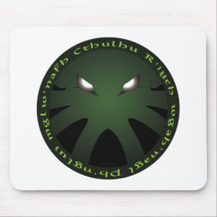 Cthulhu Roundel Mouse Mat