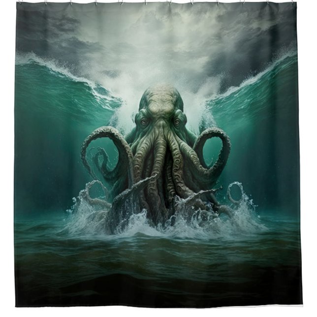 Cthulhu Shower Curtain (Front)
