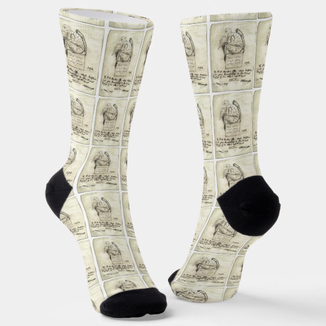 Cthulhu sketch by Lovecraft Socks (Angled)