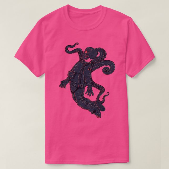 Cthulhu space man T-Shirt (Design Front)