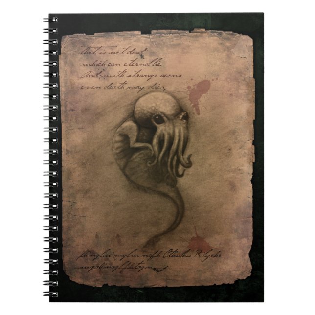Cthulhu Spawn Notebook (Front)
