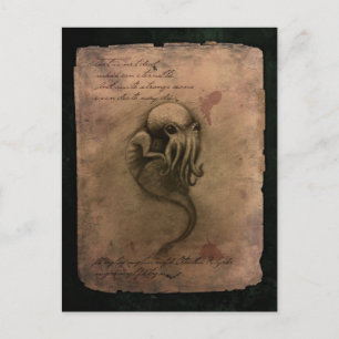 Cthulhu Spawn Postcard