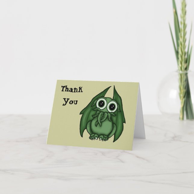 Cthulhu Thank You Cards (Front)