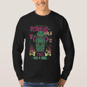 Cthulhu Tiki Bar - Creepy Cute Hawaiian Love Craft T-Shirt